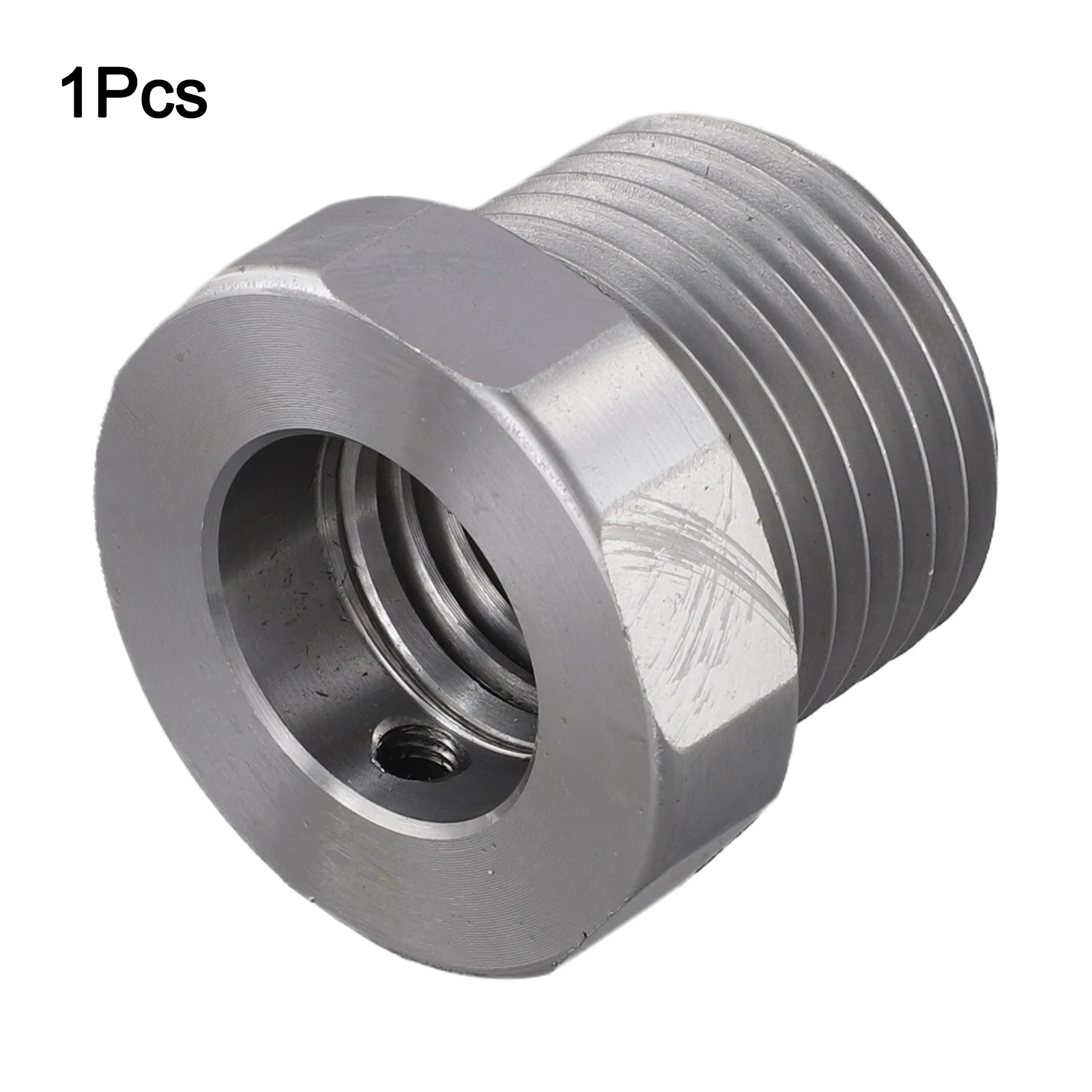 

1pc Wood Lathe Chuck Adapter Screw Thread Spindle Adapter For Wood Turning Lathe 1"x8 TPI To A For 1-1/2" X 8TPI Male Thread