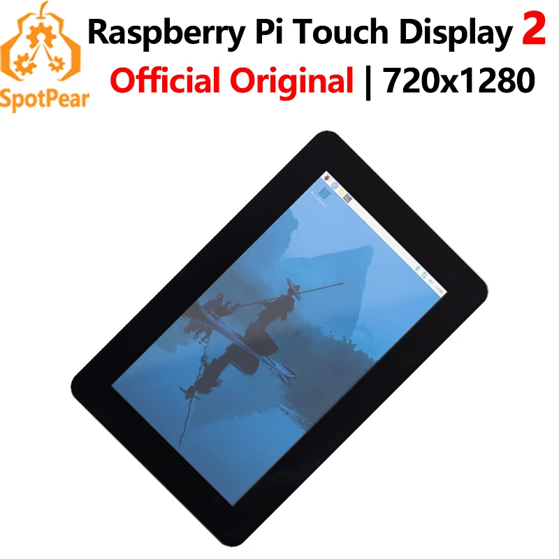 Raspberry Pi Touch Display 2 Official Original Capacitive TouchScreen 7 inch LCD TFT 720x1280