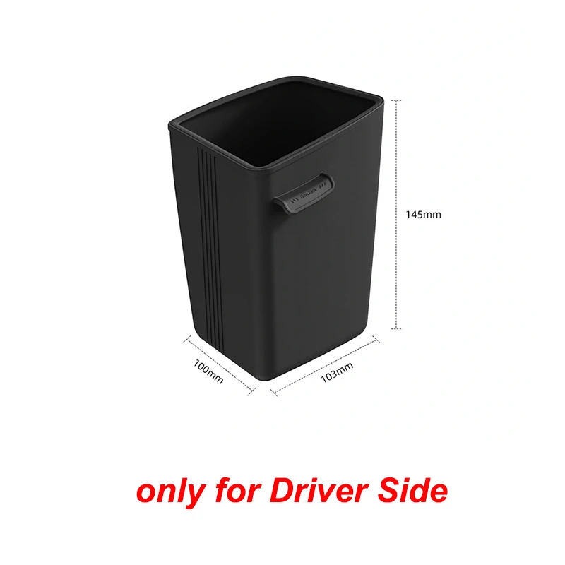 For Leading Ideal LiXiang L6 L7 L8 L9 Car Umbrella Storage Bin Garbage Bin Silicone Main Driver Accessories