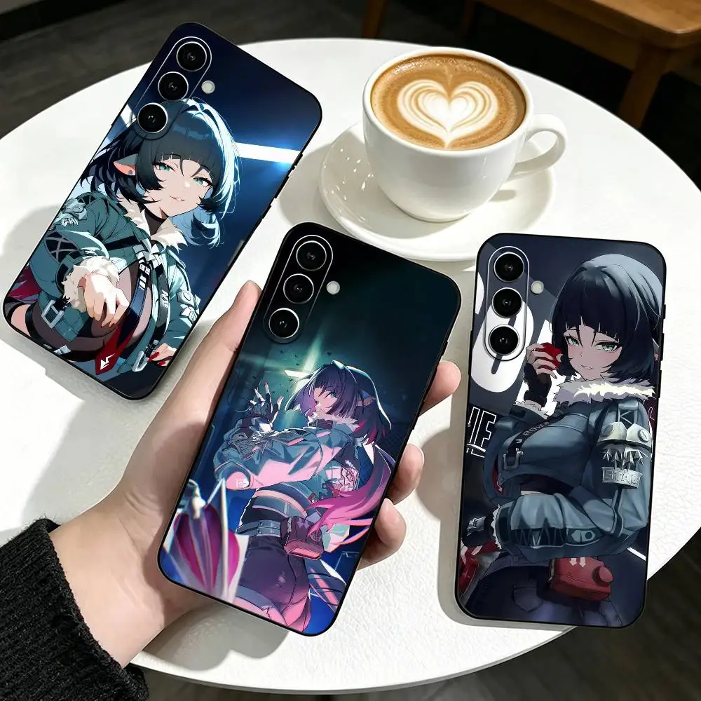 ZZZ  J-Jane Doe Game Phone Case Black Silicone Soft For Samsung Galaxy A73,A72,A71,A70,A53,A52,A51