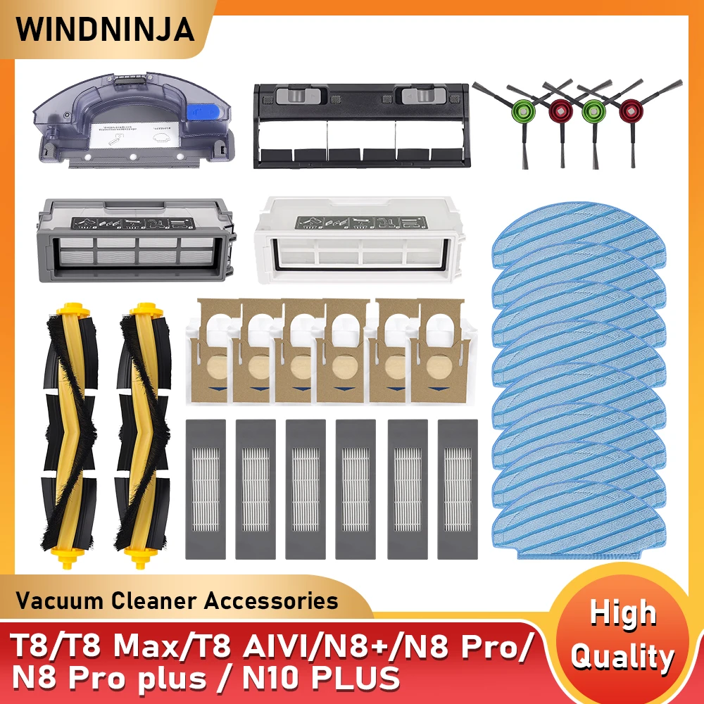 For ECOVACS Deebot OZMO T8 AIVI T8 T8 Max T9+ N8 Pro N10+ Va