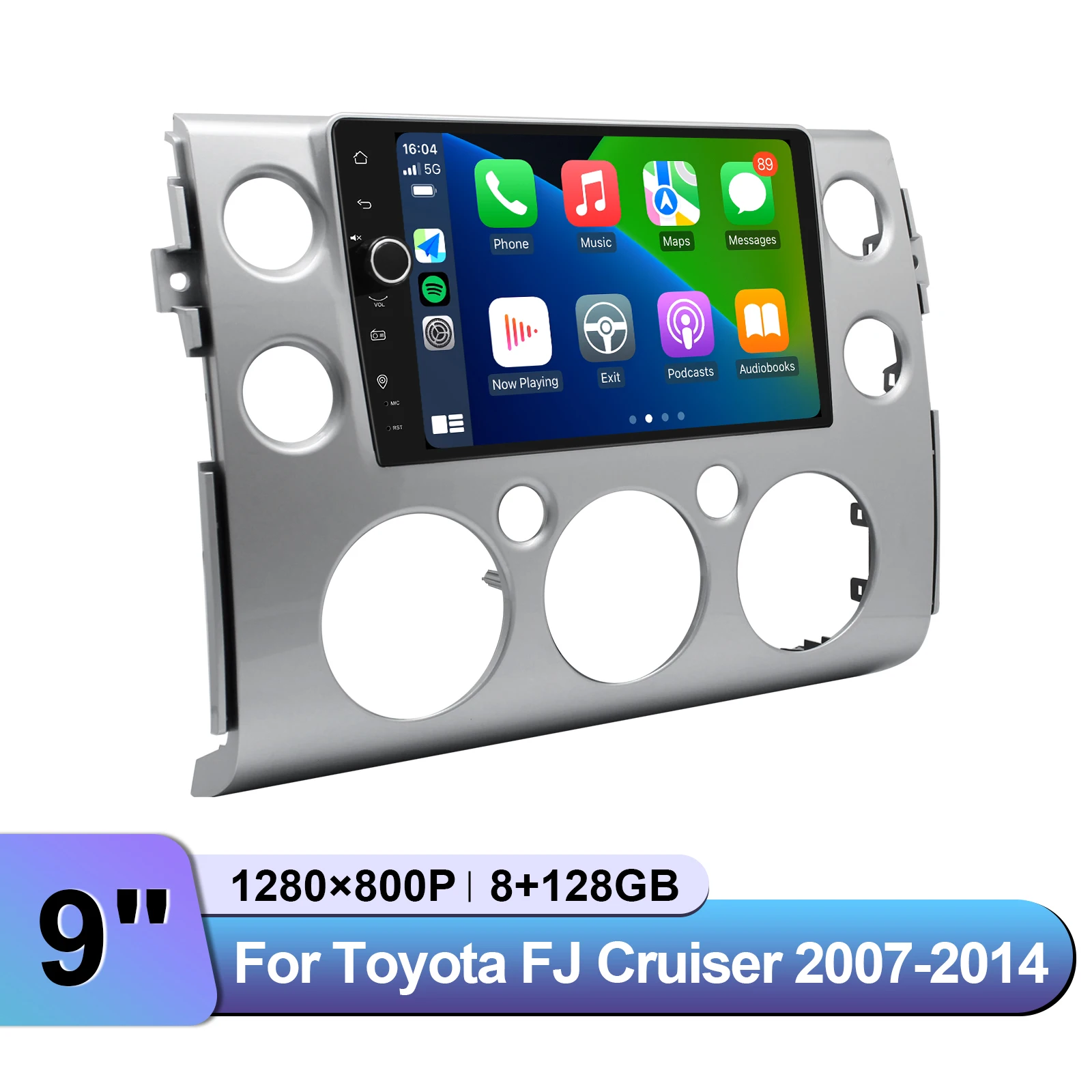 JOYING Android 13 Car Stereo for Toyota FJ Cruiser 2007-2014 9