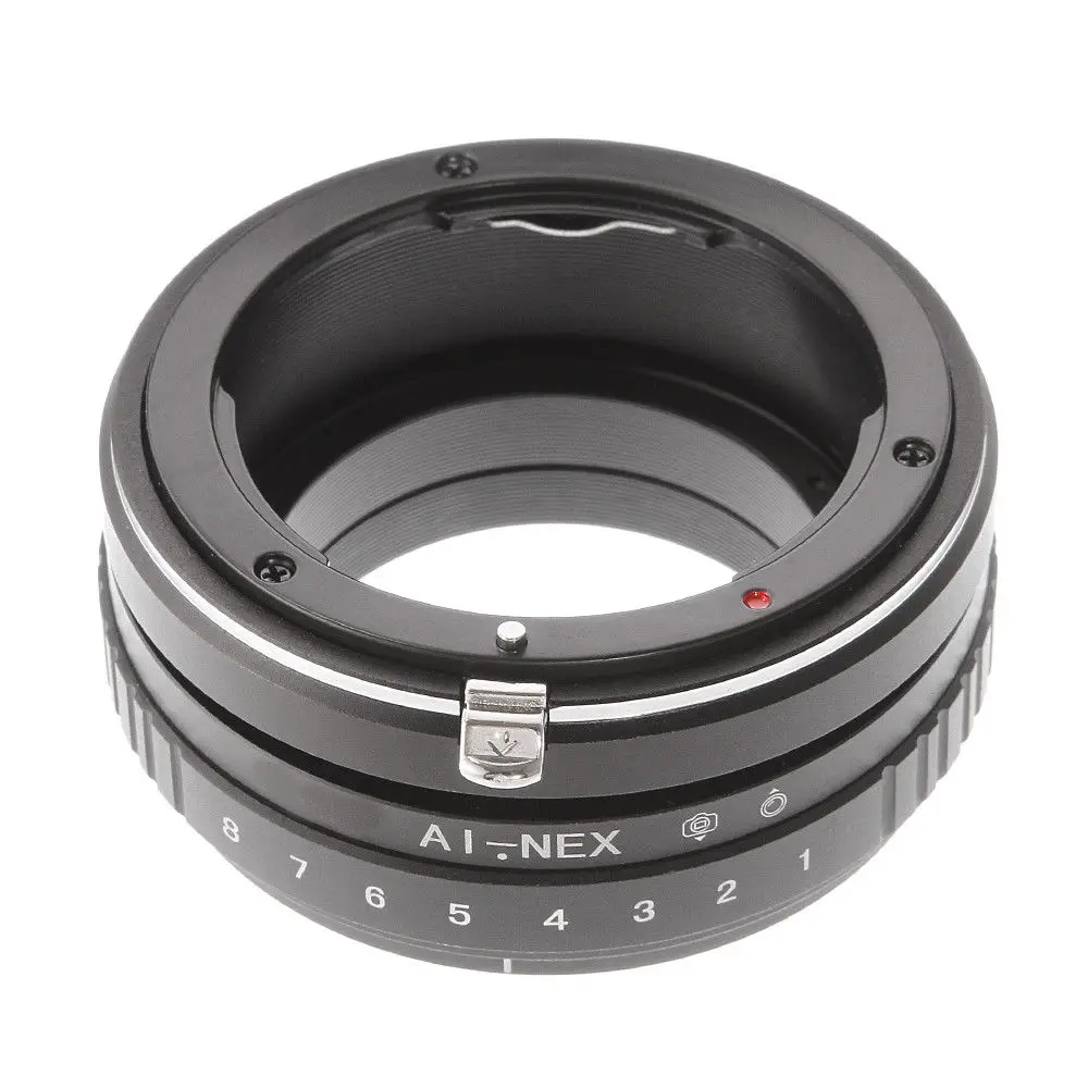 Tilt adapter ring for Nikon F Mount Lens To sony E mount NEX3/5/6/7 a7 a7s a7r2 a7m3 a7r4 a9 a7r5 a6000 a6300 a6500 zv-e1 camera