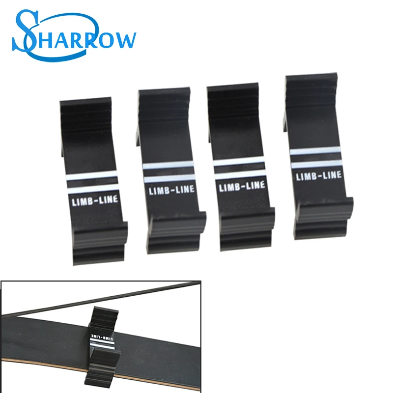 SHARROW 4pcs Recurve Bow Limbs Centerline Calibration Center Line Alignment Adjusaer For Archery Shooting Accessories