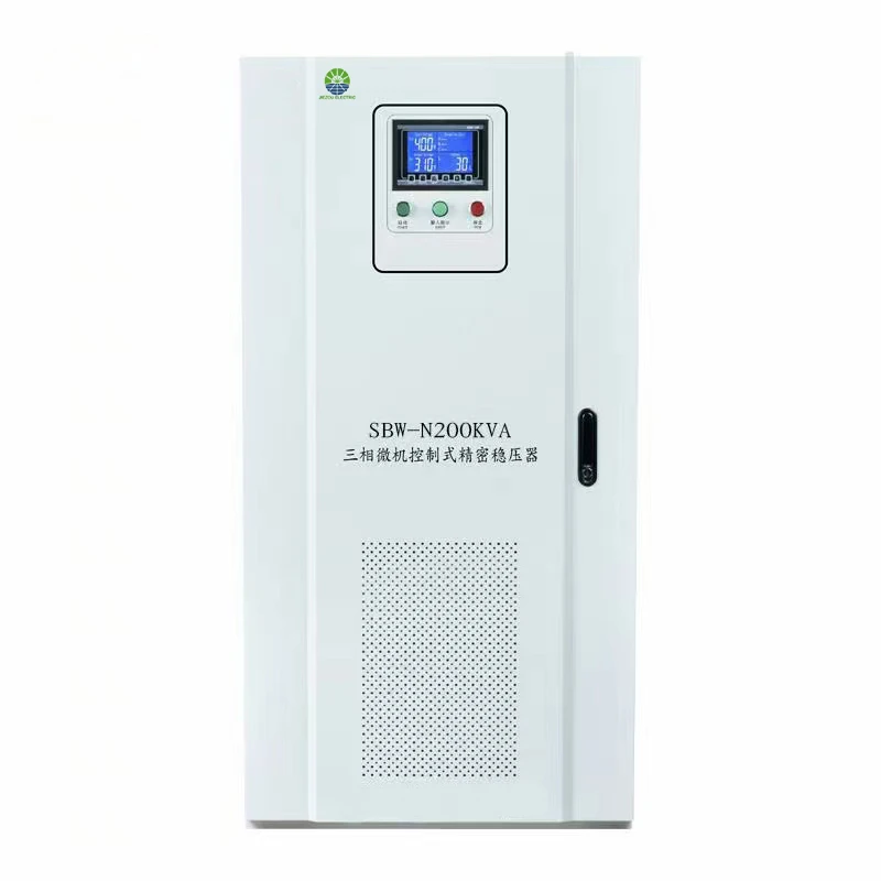 

Competitive Priced AVR AC 20kVA Servo Voltage Stabilizer 3-Phase 220V Output LED Display For Industrial & SBW Usage