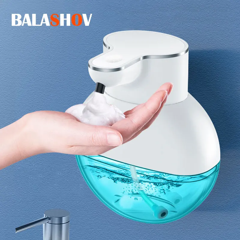 Smart Automatic Soap Foam Dispenser and Gel Bathroom Washing Hand liquid detergent Machine Wall Panels Mounted USB Rechargeable 