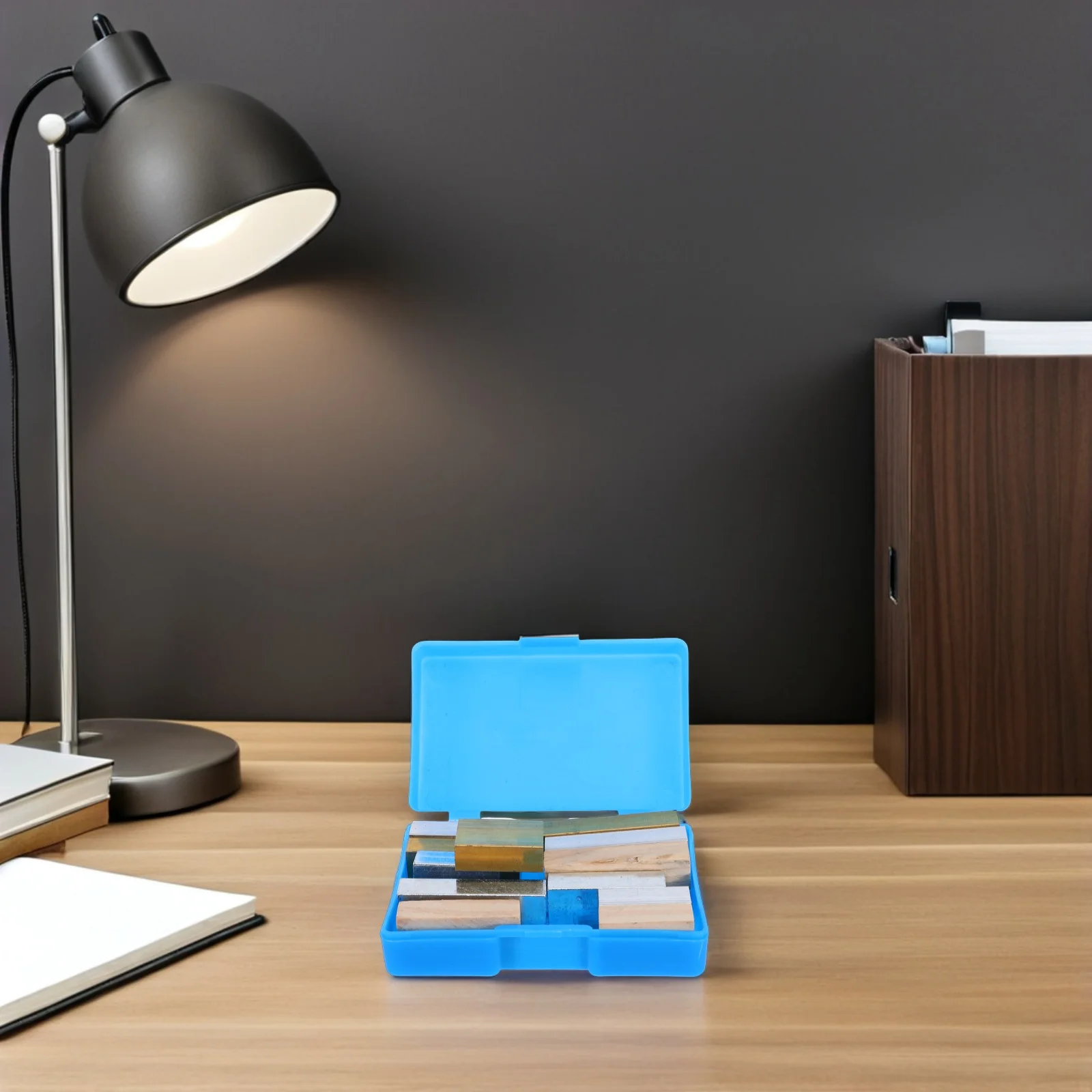 

12pcs Density Cubes Set Metal Wood Rectangular Blocks For Physics Lab Experiments Teaching Tool Specific Gravity Investigation