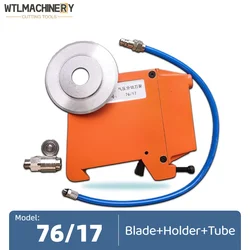 Slitter Pneumatic Round Blade Holder With Blade 76/17 Orange Steel Circle Cutting Knife Rest Slitting Machine Cutting Tools