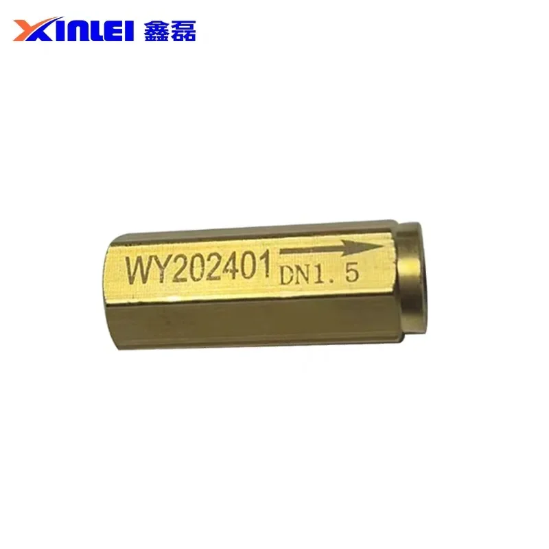 Xinlei screw air compressor with original factory, emergency stop switch, oil return check valve