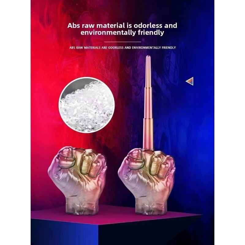 توهج الظلام للتمديد الاصبع الوسطى المزحة لعبة مضحك الملاكمة قبضة الجدة الكمامة هدية الكبار الأصدقاء نكتة حفلة متعة الإجهاد الإغاثة #5