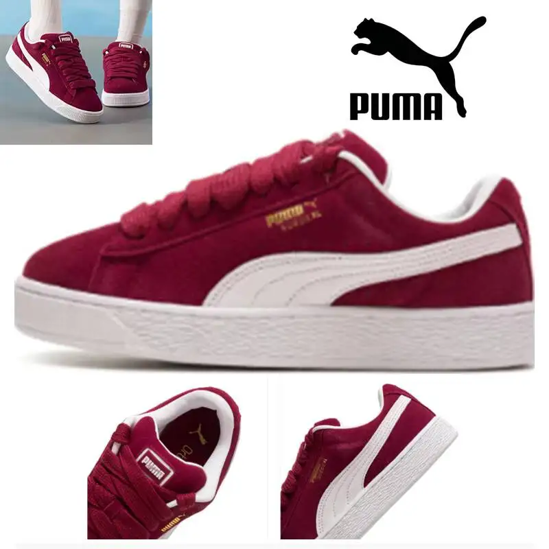 2026 new Puma Mid Low Top Classic Fashion Trend Comfortable Breathable Skateboard Shoes 395205-12