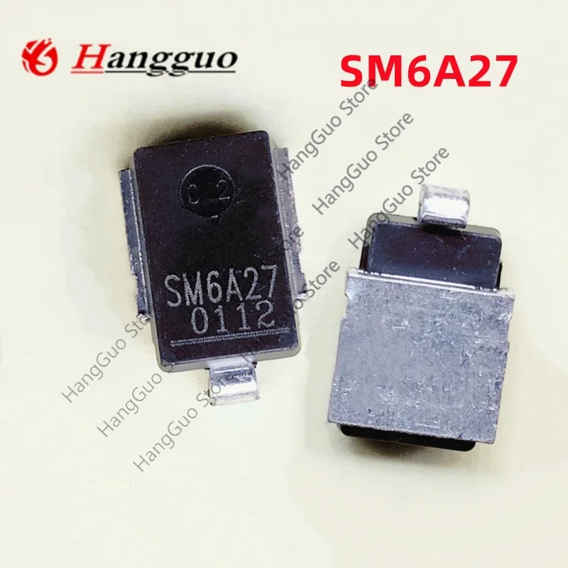 5PCS SM6A27  DO-218AB Automotive Computer Board Transient Suppression Voltage Regulator Diode