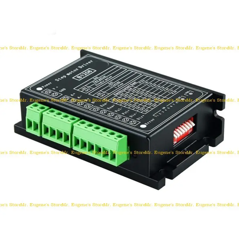 

D08B B1206 Stepper / Half Step Driver 2 Phase Stepper Motor Driver Supply 120V Working Current 6A Single/Double