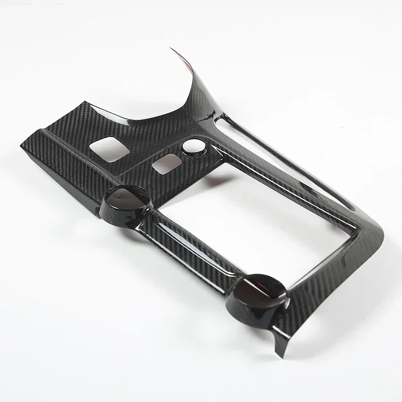 

For Chevrolet Corvette C7 Real Dry Carbon Fiber Central Control Air Conditioning Outlet Frame Modification Accessories 2014-2019