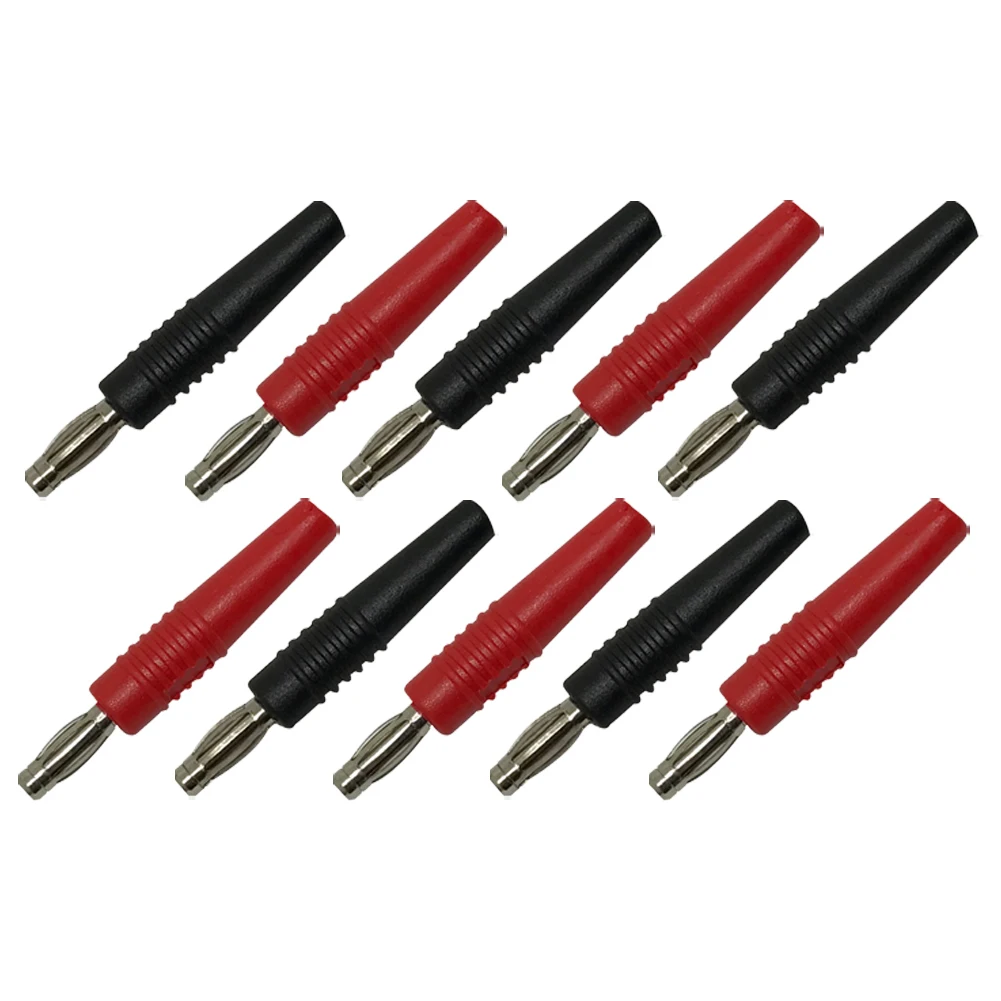 and Efficient Banana Adapter 10PCS 3MM Nickel Plated Wire Solder Type Practical Electrical Tools  and Efficient