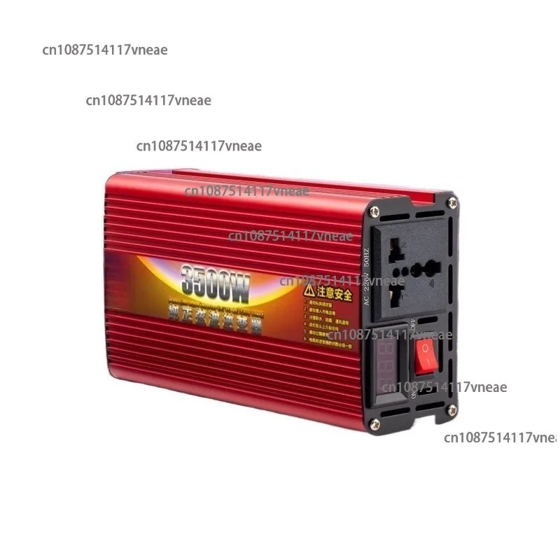 

Pure Sine Wave Vehicle Inverter 12V 24V To 220V Conversion Home Truck Battery High Power Converter