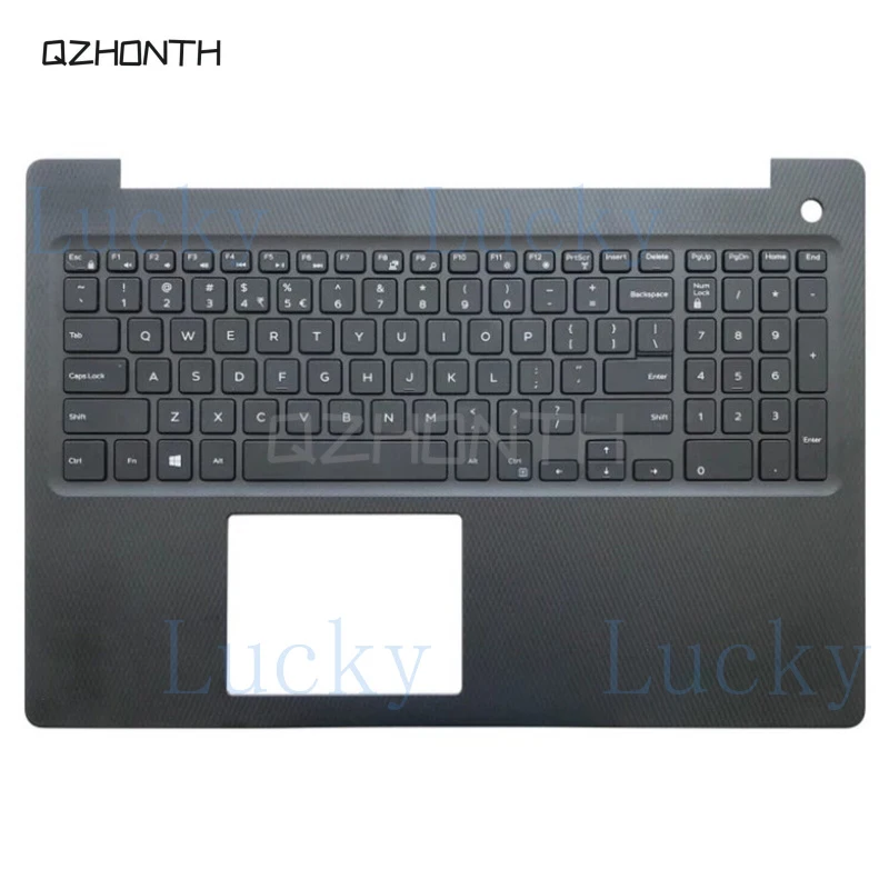 

f New For Dell Inspiron 3580 3582 3583 3585 Palmrest with Backlit Keyboard 0P4MKJ