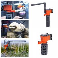 1Pcs Mini Fish Tank Filter AC220-240V Aquarium Submersible Water Pump 3-in-1 3W/5W Oxygen Air Pump for Small Aquarium Fish Tank