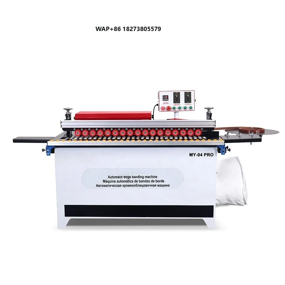 Automatic Mini Edge Banding Machine With Gluing and Trimming for Pvc