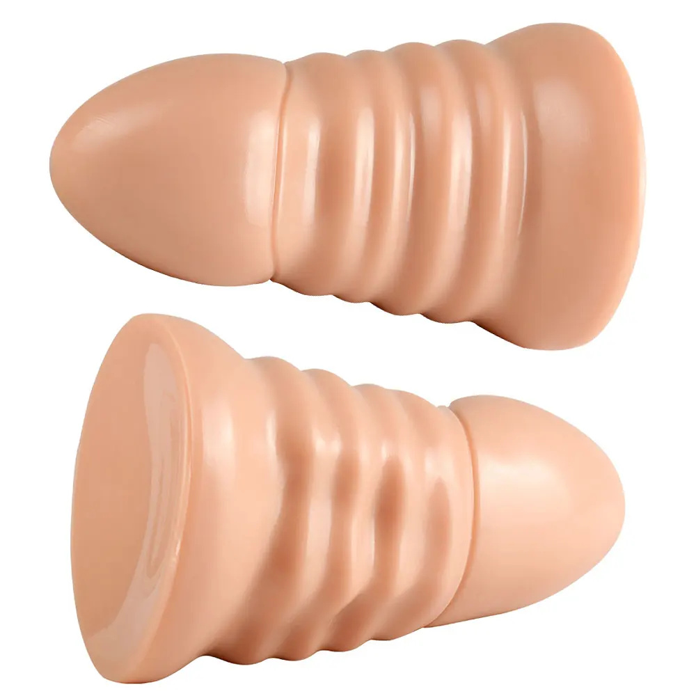 Four Size Huge Anal Plug Male Prostate Gland Stimulator Large Butt Plug Vaginal Massager Anal Sex Toy for Couple BDSM Adult Shop