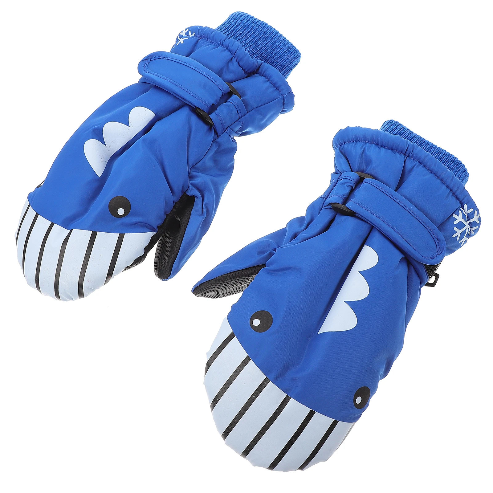 2 pezzi guanti da sci per bambini guanti invernali per ragazzi ragazze giovani caldi impermeabili modello cartone animato materiale spesso durata