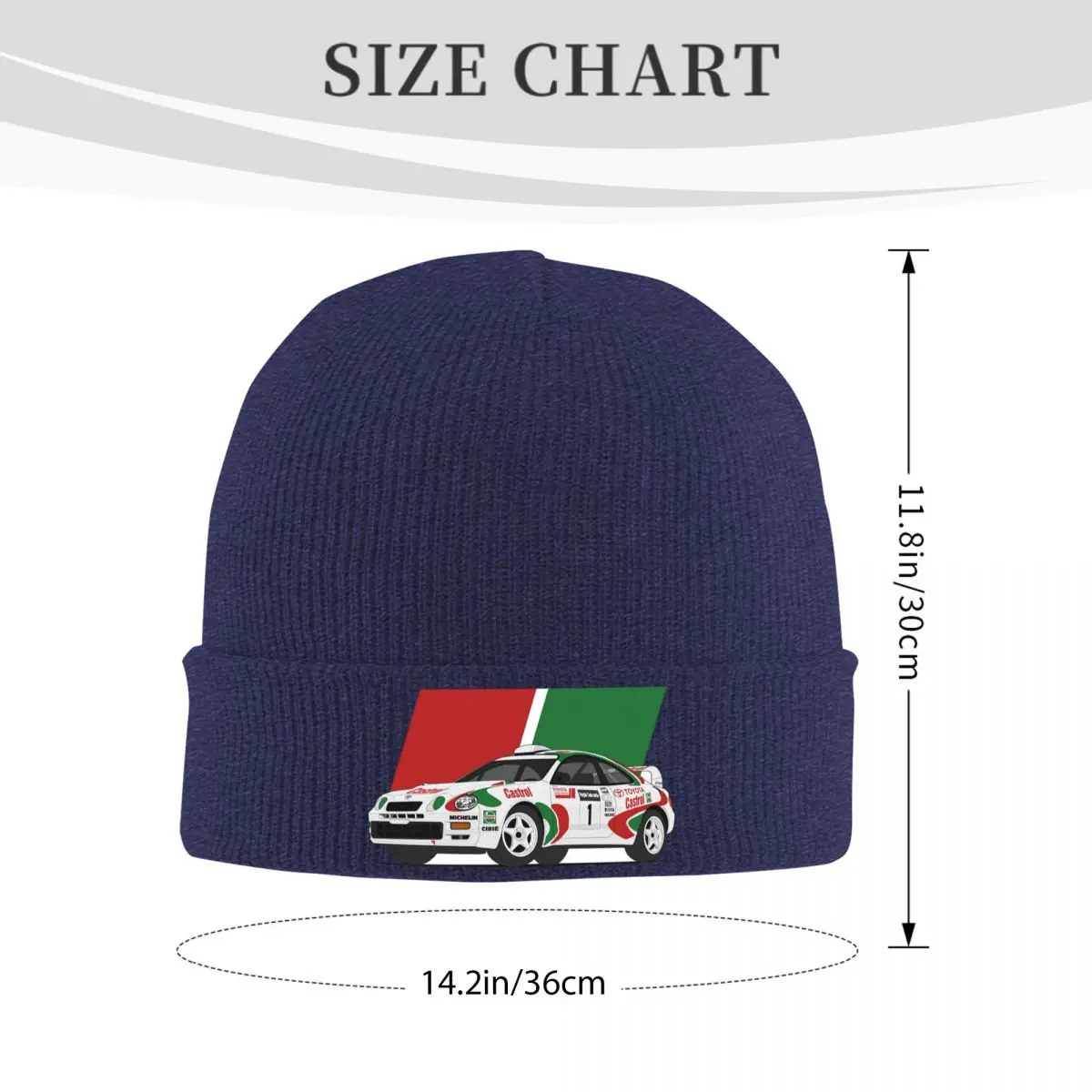 Celica GT Four Rally Warm Knitted Cap Hip Hop Bonnet Hat Autumn Winter Outdoor Beanies Hats for Men Women Adult