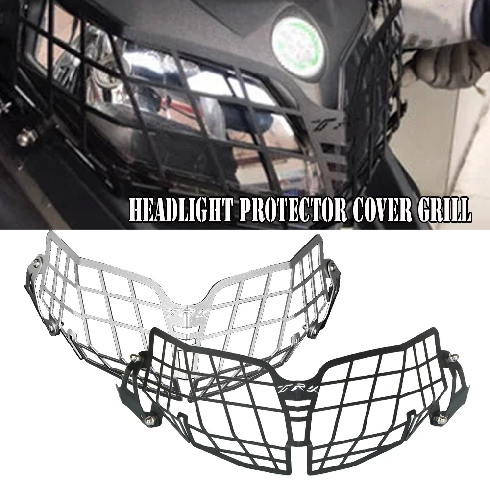 

Motorcycle For BENELLI TRK 502 502X 502 X TRK502 TRK502X 2018 2019 2020 2021 2022 2023 Headlight Protector Guard Grille Cover