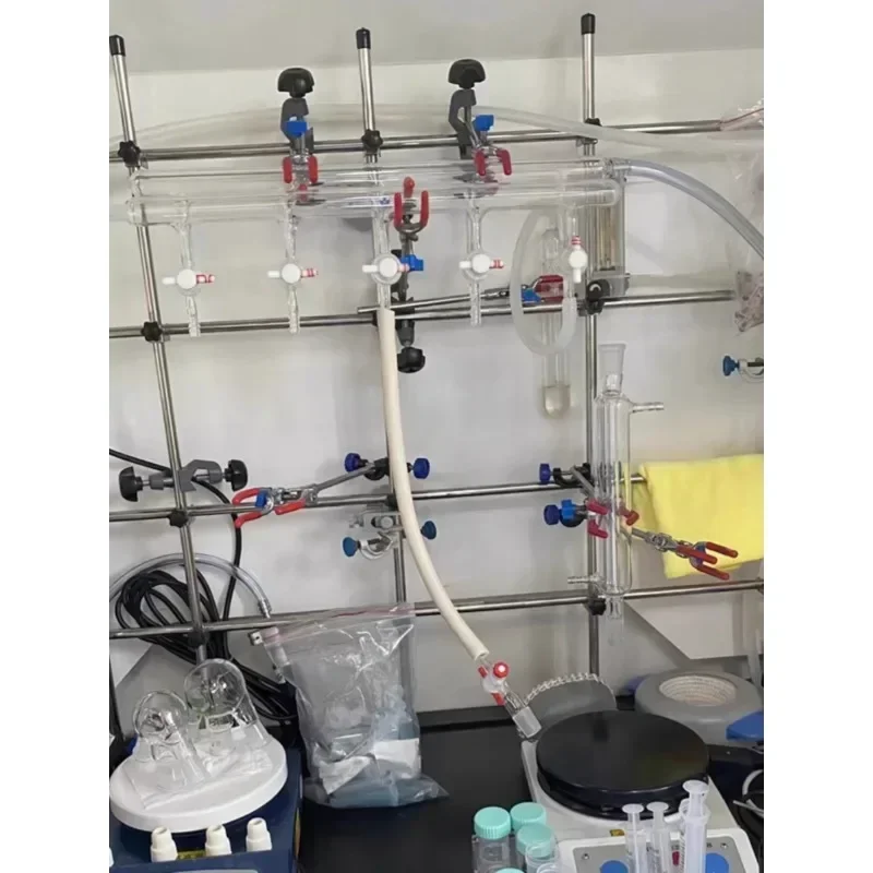 

Fume hood Grid Rack Fume hood Synthetic Rack Double Row Tube Fixture Rack Stainless Steel Material Fiberglass Rod Material