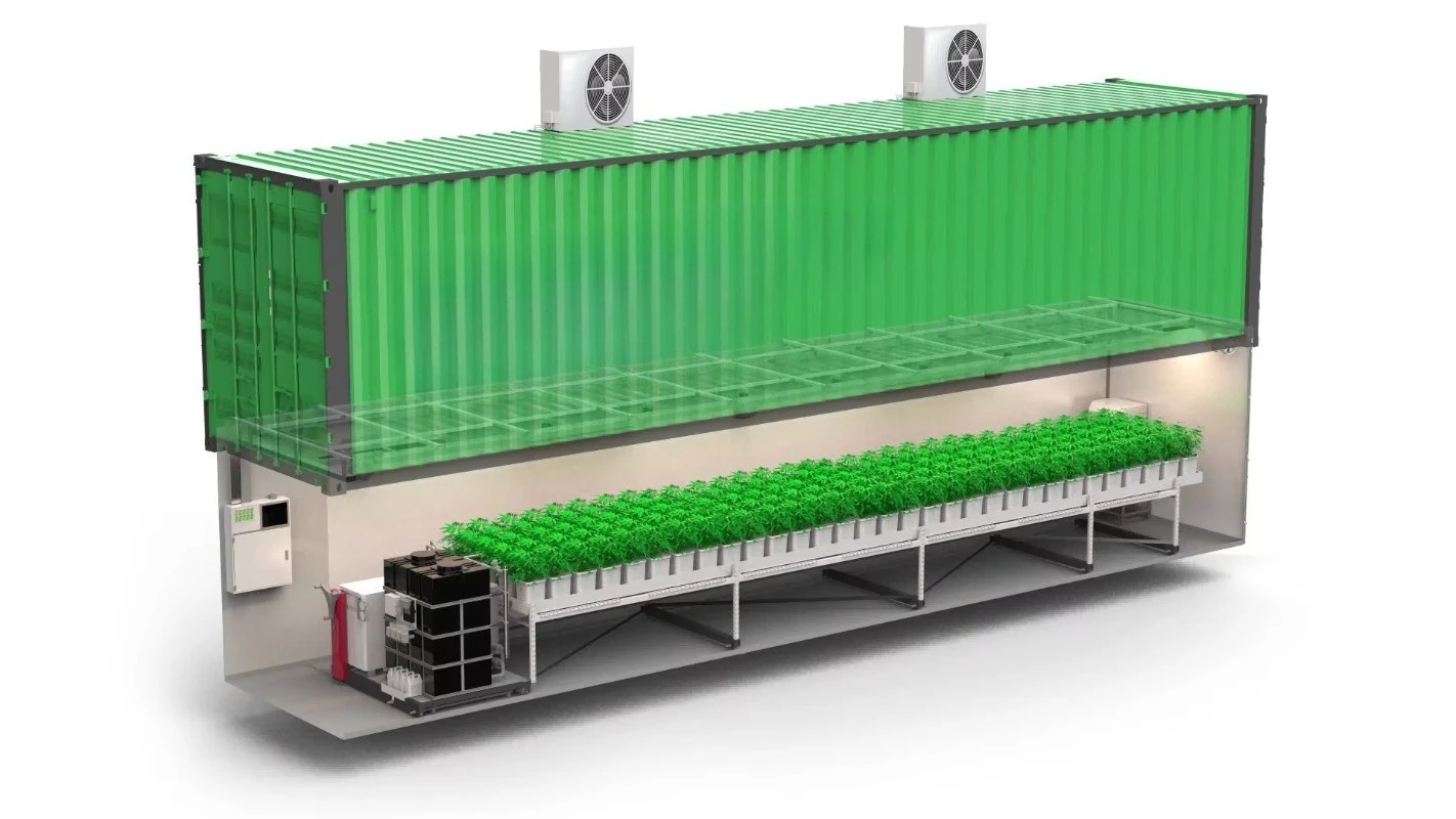 Custom 40ft Shipping Container Full Set Growing Equipment Inside Grow Container Refit Kit Farm for Plants