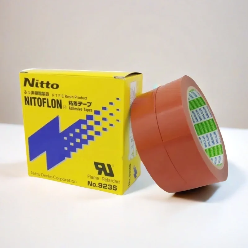 1 pçs japãoitto 923s 25mm 50mm máquina de laminação teflong fita resistente a altas temperaturas fita de filme anti-aderente fita ptfe