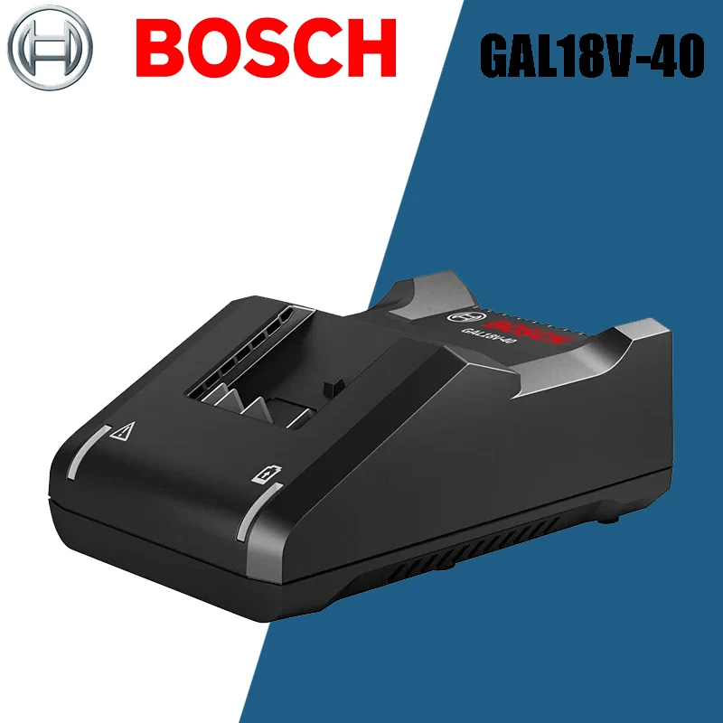 Bosch GAL18V-40 18V Lithium-Ion Fast Battery Charger 10.8V~18V 4-AMP Compact Quick Status Indicator 220V Only Applicable Charger