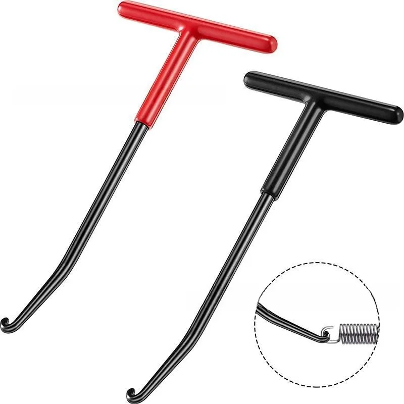 

Motorcycle Exhaust Spring Hook T Shaped Handle Exhaust Pipe Spring Puller Installer Hooks Repair Tool for Springs Removal