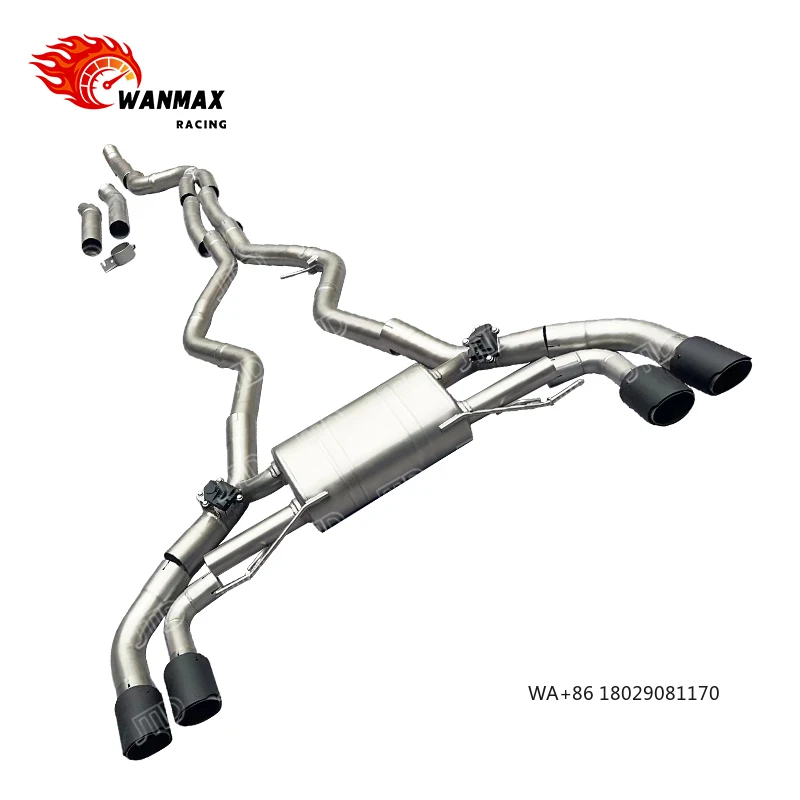 

High Performance 304 Stainless Steel Exhaust System for G20 G21 M340i B58 NO OPF Exhaust System Catback