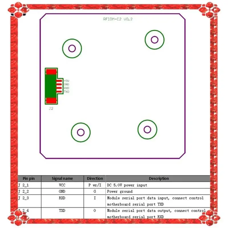 

24-часовая доставка RFID-считыватель Мини-встроенный модуль NFC Модуль интеграции радиочастотной антенны 13,56 МГц RFIDM-C2 Модуль чтения/записи