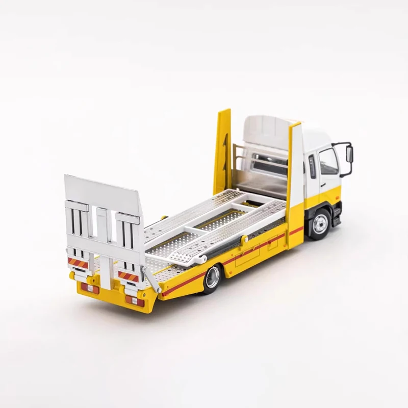 GCD moulé sous pression 1:64 échelle Fuso camions de remorquage à Double pont alliage Simulation modèle de voiture adulte enfants collection Souvenir affichage statique cadeau