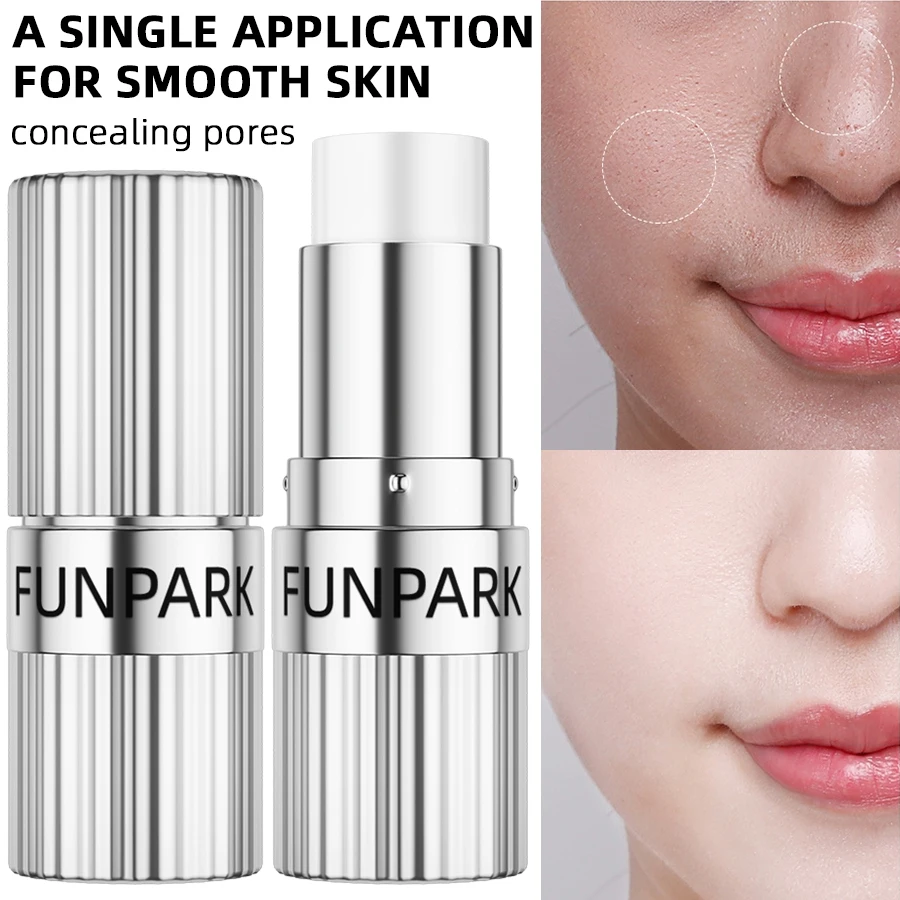 Baza pod makijaż Flawless Finish - Niewidoczna, Kontrola sebum, Baza do twarzy w sztyfcie, Wygładzająca, Redukująca drobne linie, Kosmetyki