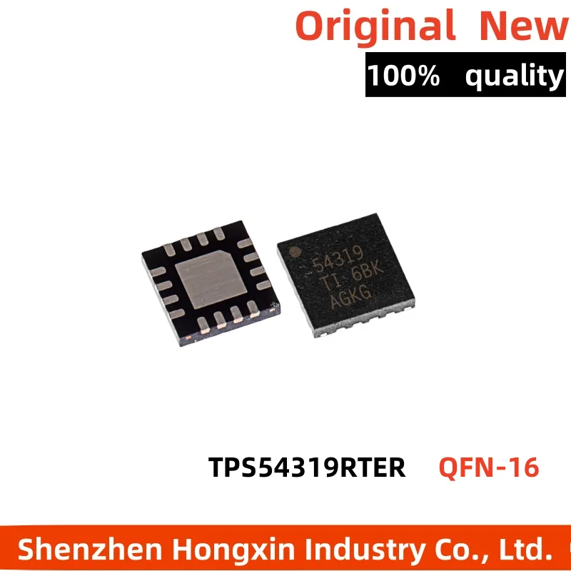 

(2-10piece)100% New 54319 TPS54319 TPS54319RTER QFN-16 Synchronous buck converter chip