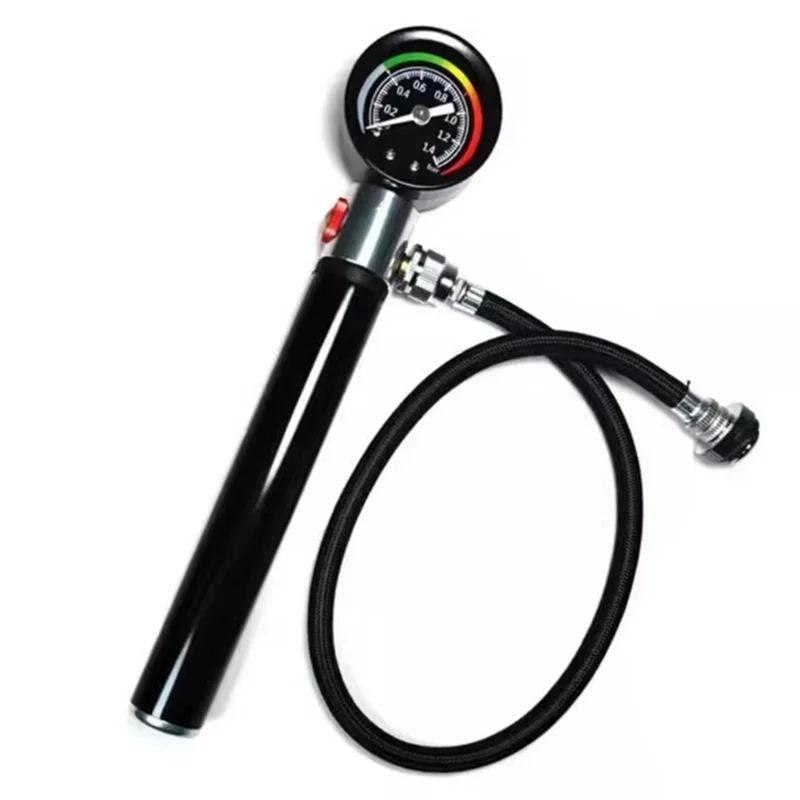 T8UC Auto Water Tanks Leak Detector Test Meter Radiator Pressure Test Air Pumps Pressure Gauge Repair Cooling Systems
