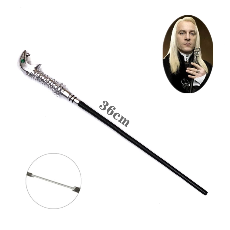 Rdzeń metalowy Harry Potter magiczna różdżka Cosplay hermiona Granger Premium pudełko na prezent Model zabawki dla dzieci prezent urodzinowy