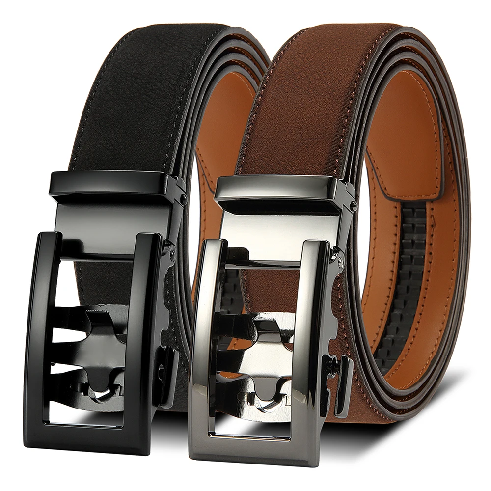 Leather Classic Strap - Cintura da uomo in vera pelle