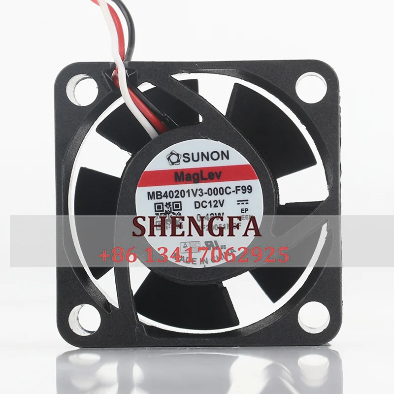 New SUNON 4020 DC12V  0.48W 4CM  cooling fan MB40201V3-000C-F99 40*40*20MM