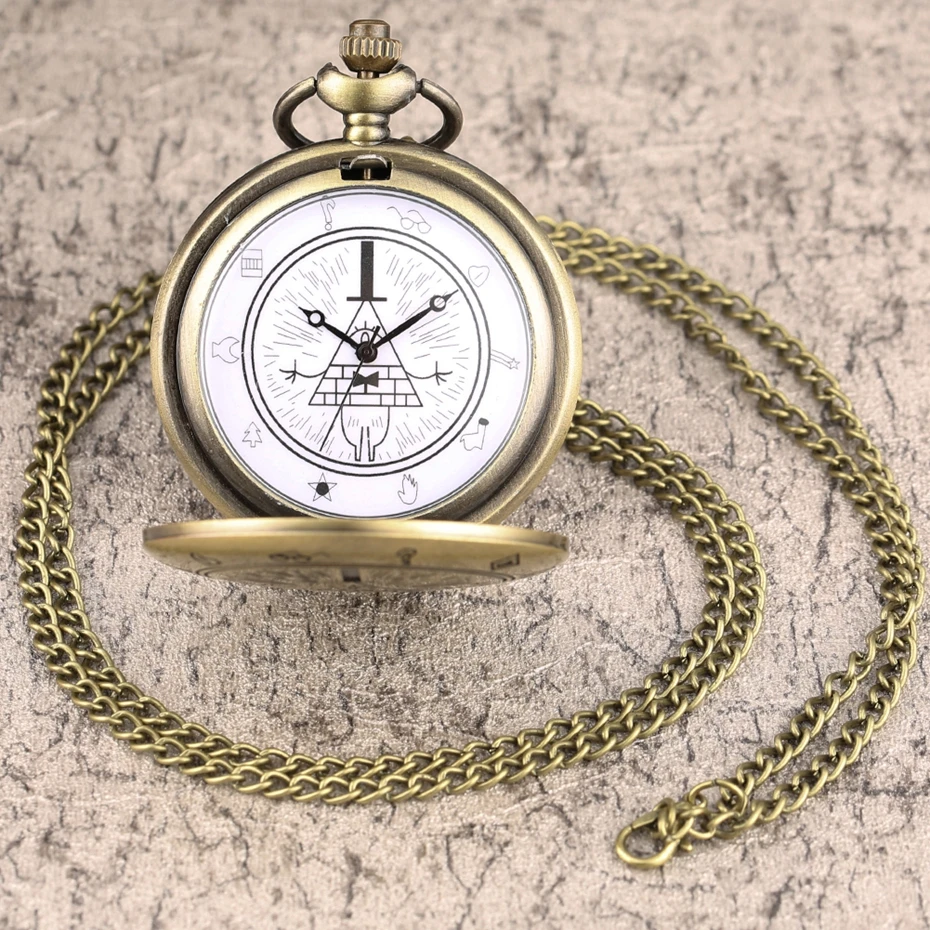 New Arrival! Women\'s Wristwatch with Gravity Password Pendant - Featuring Mysterious Triangle Devil Quartz from Overseas Eye. P