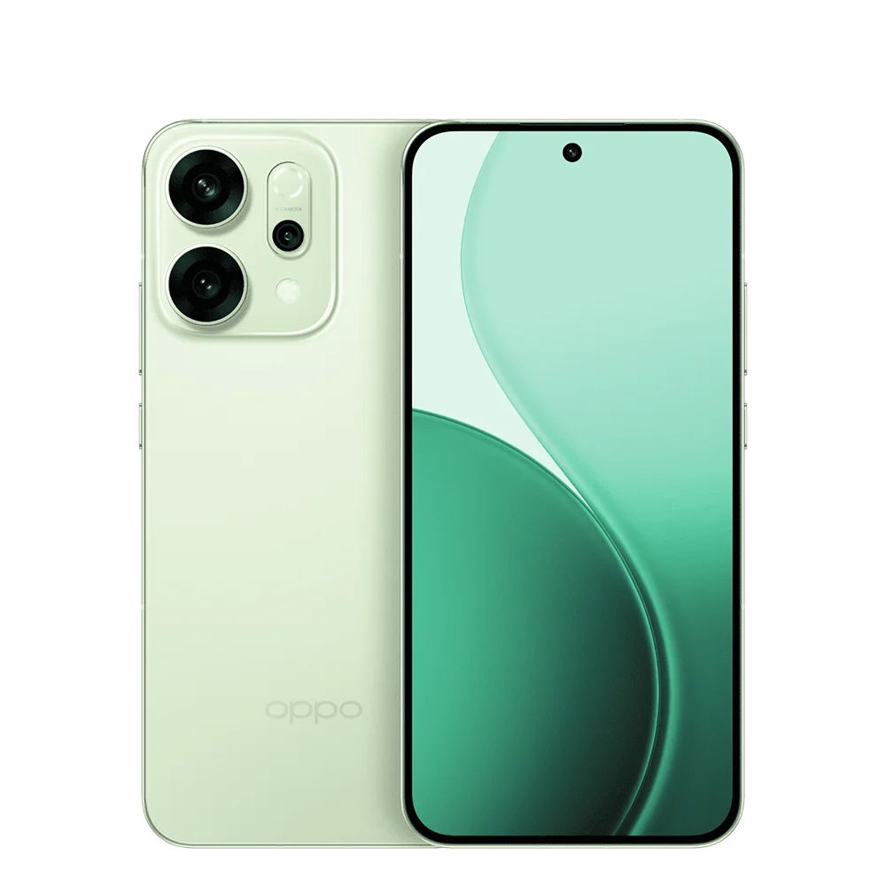 오포 리노 14 스마트폰 80W 고속 충전 50MP 카메라 6.59인치 AMOLED 120Hz 미디어텍 디멘시티 8350 IP69 방수 6000mAh 배터리 구글 플레이 지원