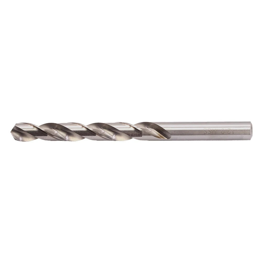 2 pezzi HSS Drillbits 3.0mm- 4.9mm codolo dritto HSS utensile in acciaio ad alta velocità
