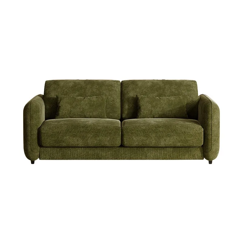 

Flip Leather Sofa Bed Multifunctional 2-in-1 Foldable Sofa Bed with Mattress for Small Apartments 2025 New