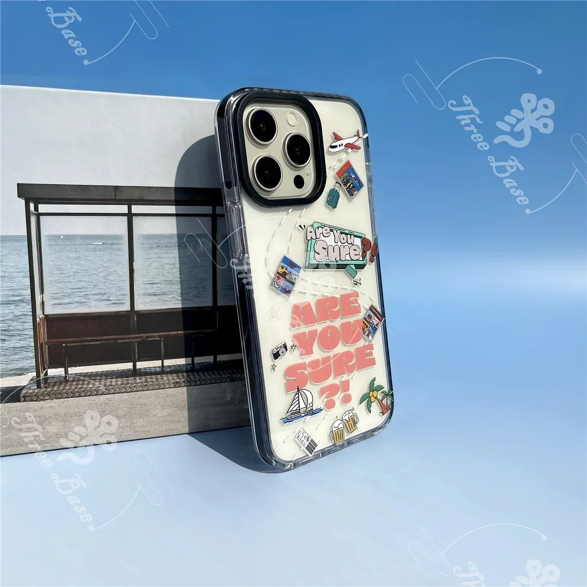 حافظة هاتف JIMIN JK هل أنت بالتأكد لهاتف آيفون 16 PRO 16PLUS 15 PRO MAX 6S 7 SE2 8Plus XR XS MAX 12 Pro 11 13Pro 13 Mini 14 Pro max