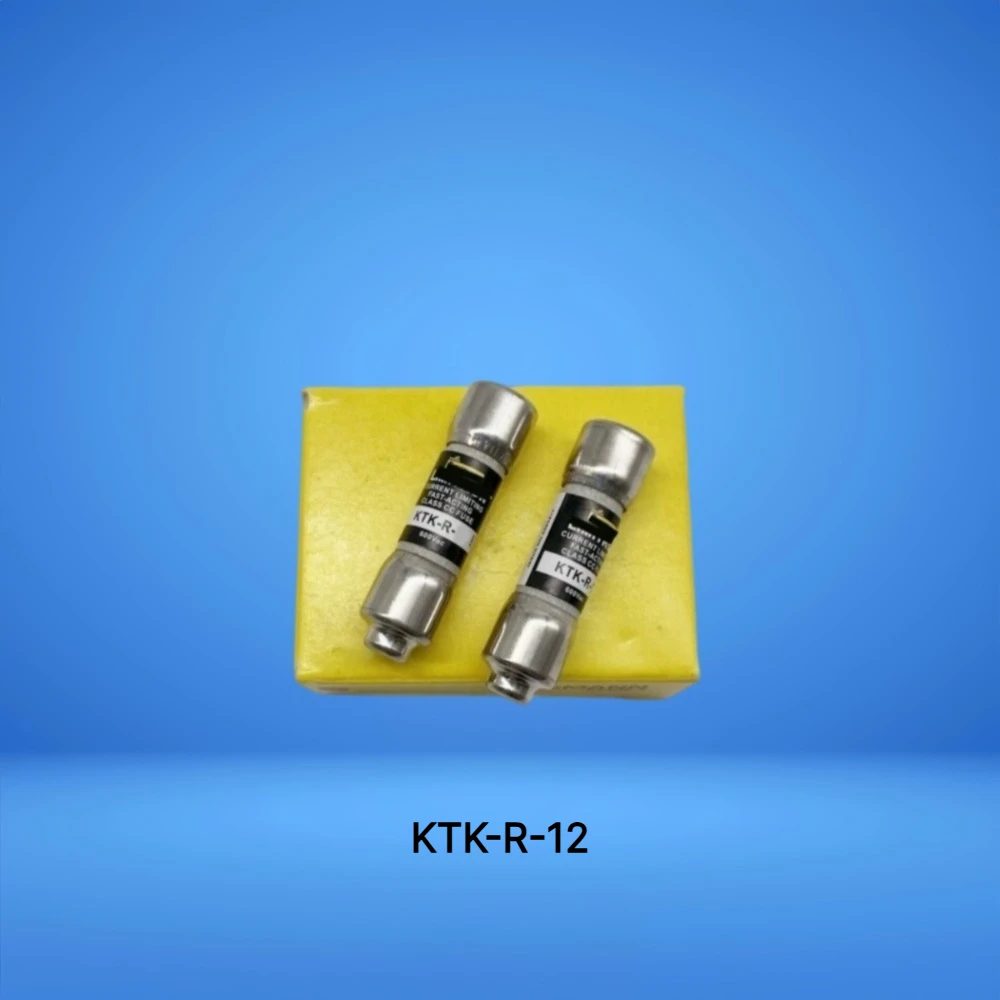 KTK-R-12 Fast Acting Cartridge Fuse, 12A 600V, 【10-Pack】OEM