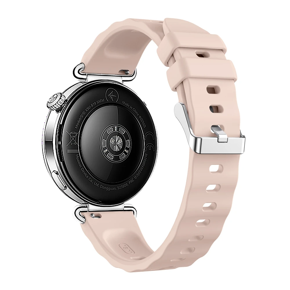 18 mm Damen-Silikonarmband für Garmin Venu 4 41 mm/3S/2S Ersatzarmband für Forerunner 265S/255S Music/Vivoactive 4S 3S – Detail 9