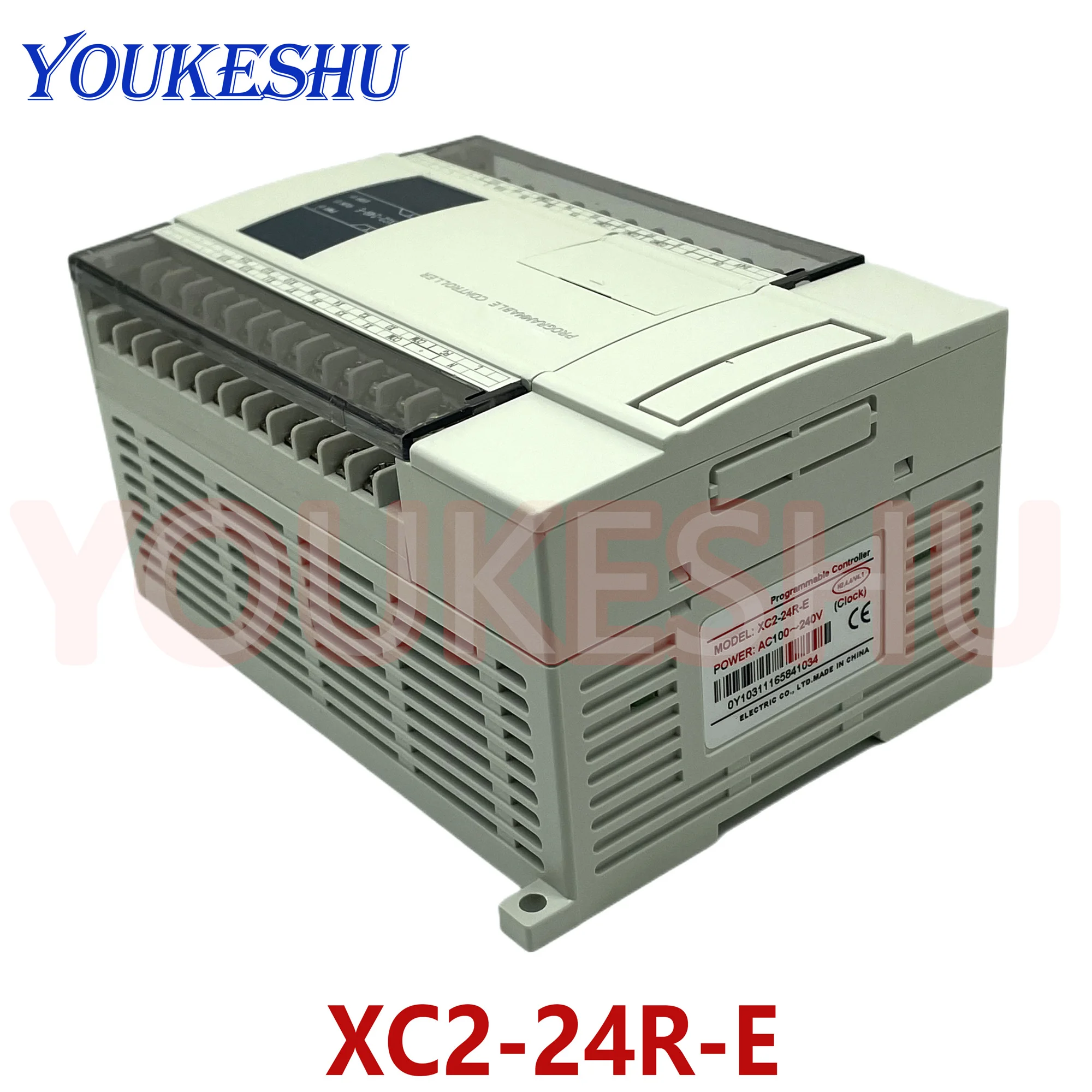 Nuevo módulo controlador programable XC2-24R-E Original PLC AC220V DI 14 DO 10 relé