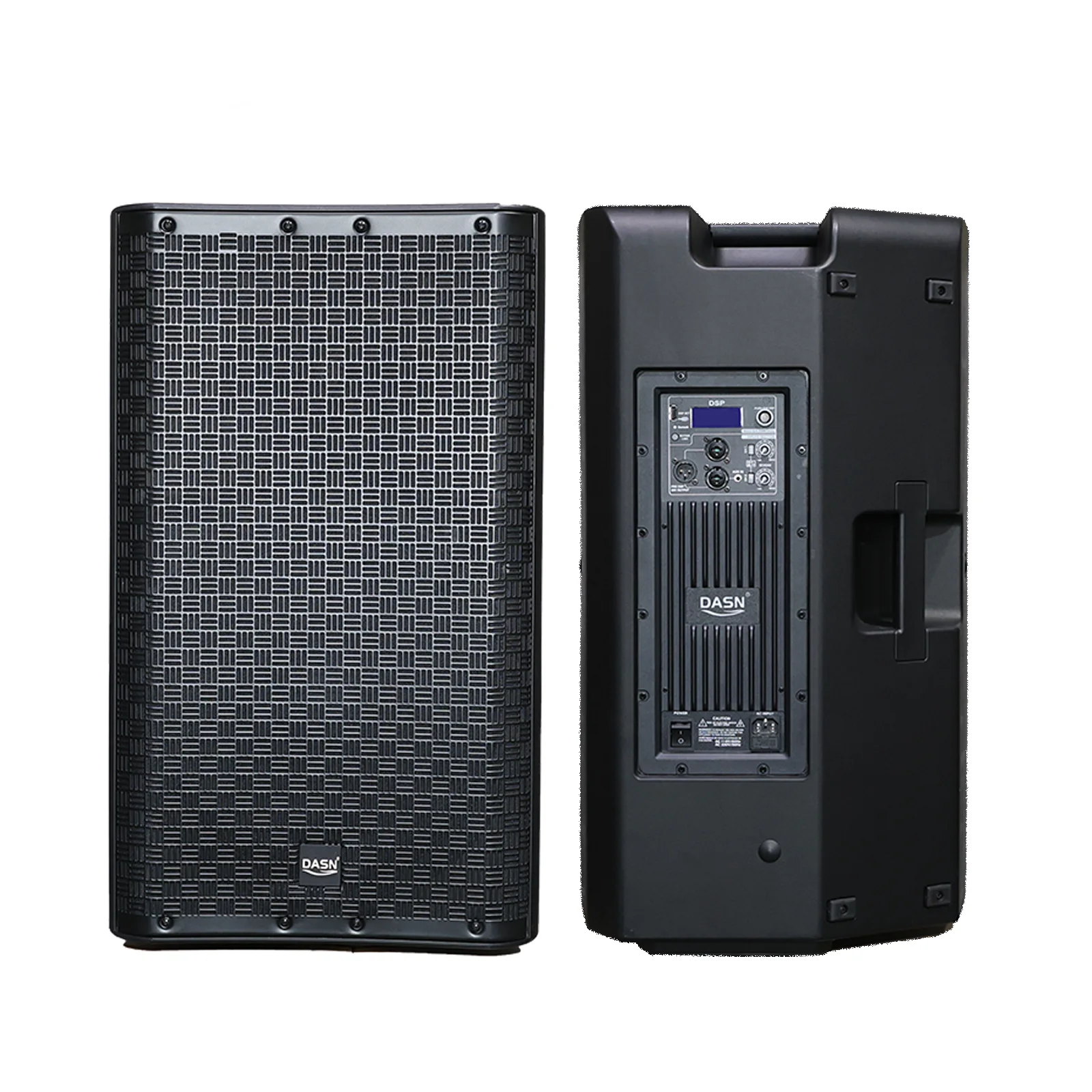 

DASN DNM15DC-LA 15 Inch 1000W RMS DSP Audio Outdoor DJ Stage Home Theatre Pro Compact Active Plastic Full Frequency PA Speaker